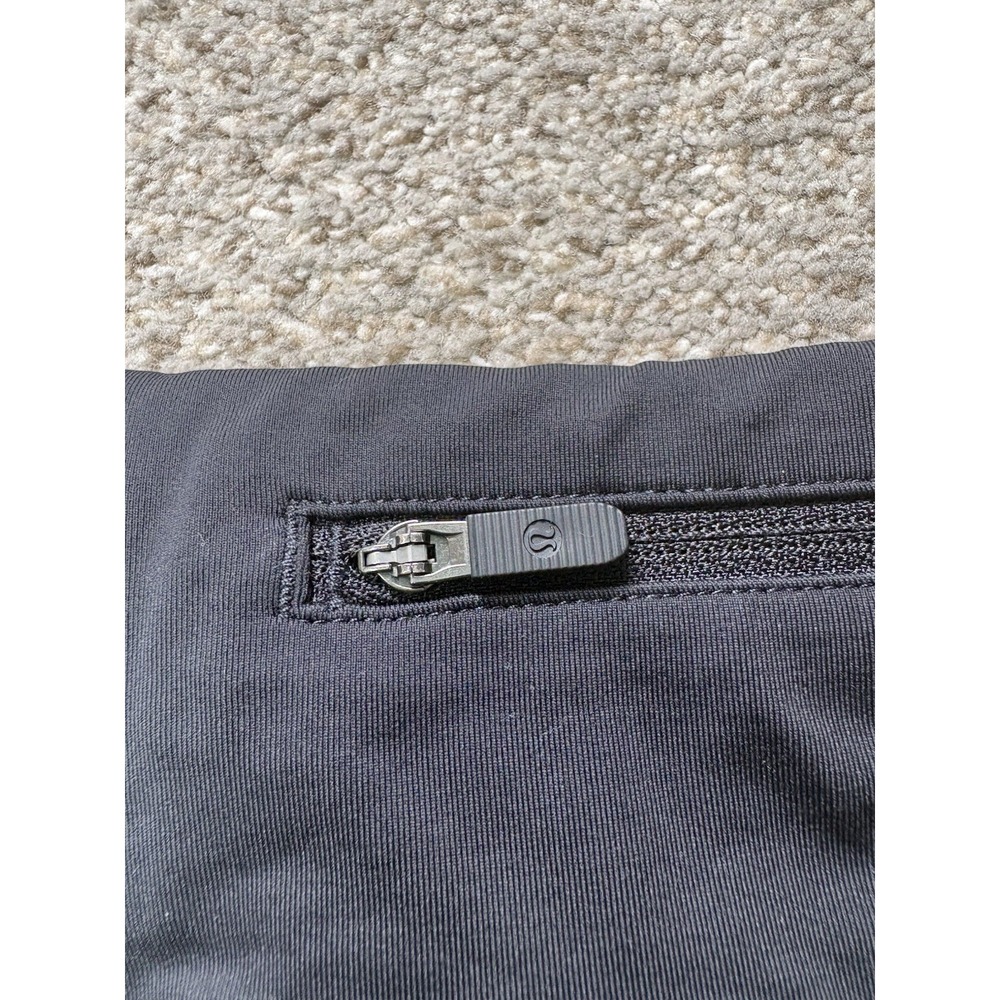 Lululemon Pace Rival Mid-Rise Skirt Skort Womens Size 8 Green Black Floral - Picture 5 of 6
